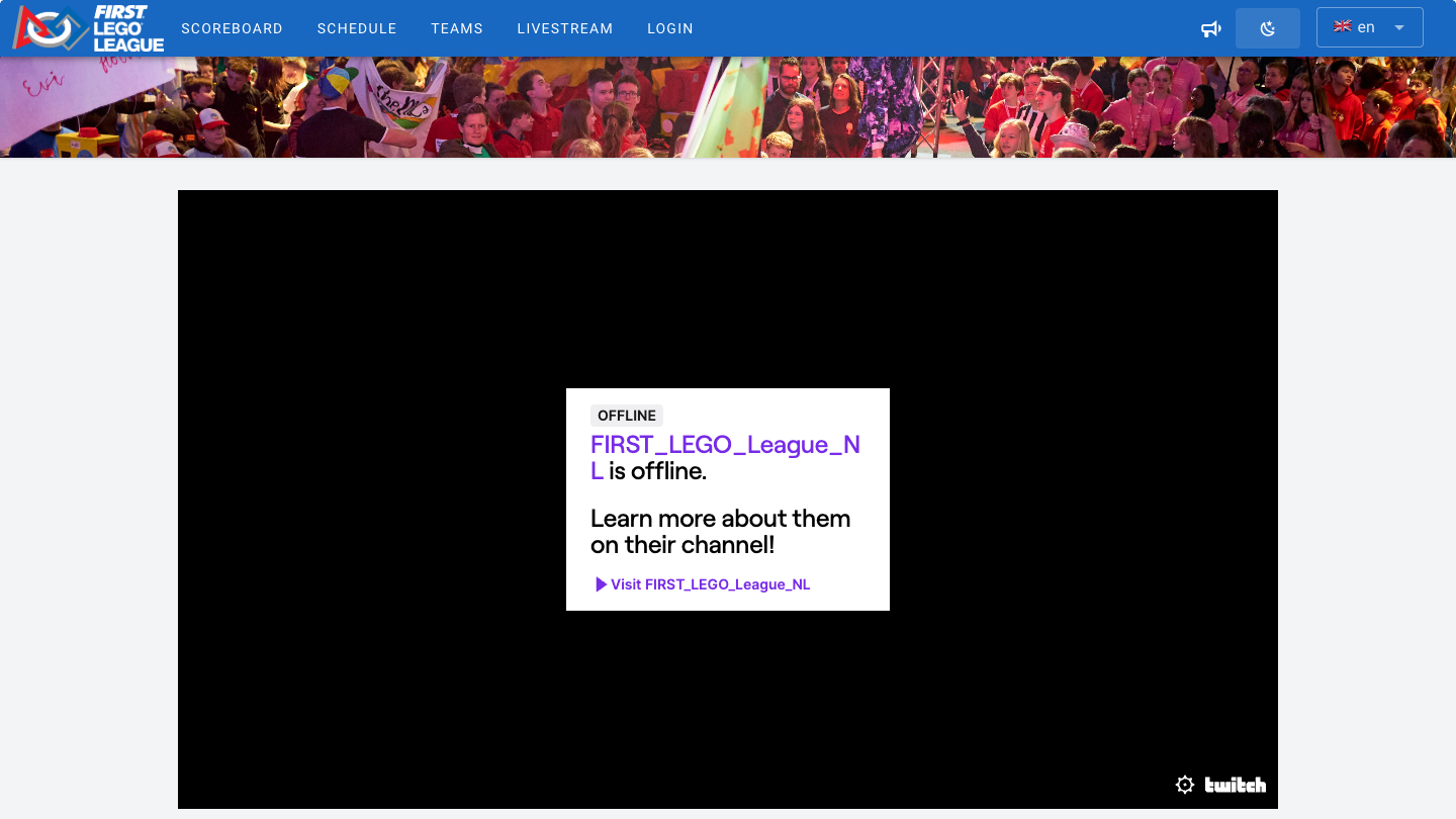 Public livestream page
